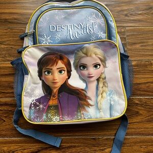 Frozen 16 Inch Kids Backpack with Anna and Elsa